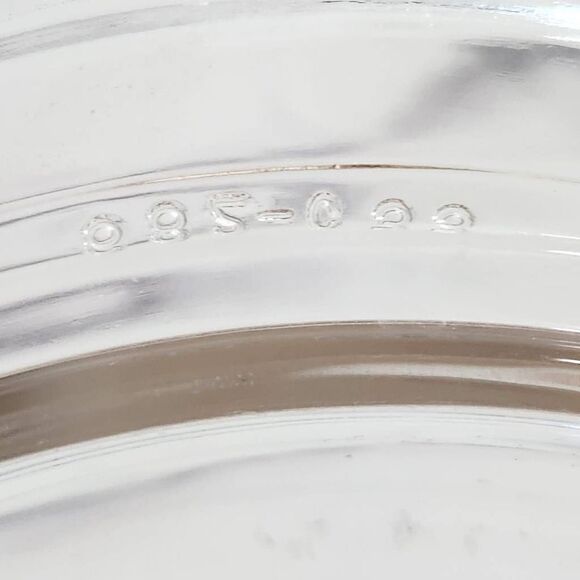 PYREX borosilicate microwave oven safe mini roud clear glass dish - Picture 3 of 4